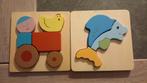 2 leuke houten inlegpuzzels, Enlèvement, Comme neuf