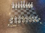 Glazen Schaak en Backgammon Set, Ophalen, Zo goed als nieuw