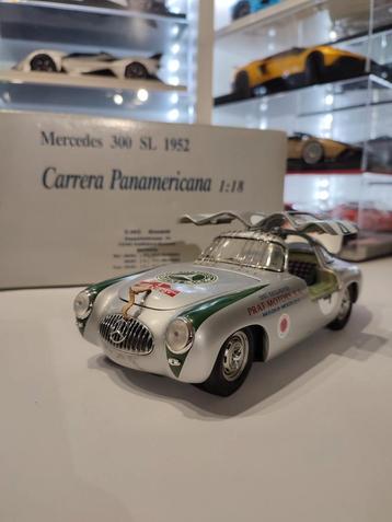 Mercedes 300 SL Panamericana 1/18 cmc, Enlèvement ou Envoi, Utilisé, Voiture, Autres marques