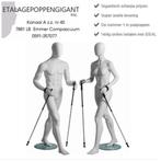 Etalagepoppen / Mannequins Nieuw met Egg Hoofd, Loop Houding, Overige merken, Overige typen, Nieuw, Ophalen of Verzenden