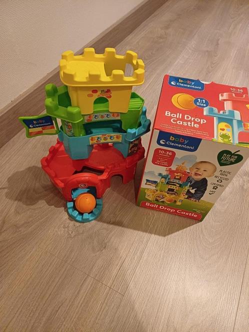 Clementoni Ball Drop Castle - als nieuw, Kinderen en Baby's, Speelgoed | Babyspeelgoed, Zo goed als nieuw, Verzenden