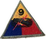 Patch US ww2 9th Armored Division, Collections