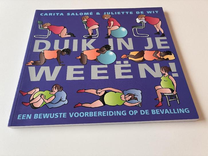 Duik in je weeën - Carita Salomé, Boeken, Kinderboeken | Baby's en Peuters, Zo goed als nieuw, 0 tot 6 maanden, Ophalen of Verzenden