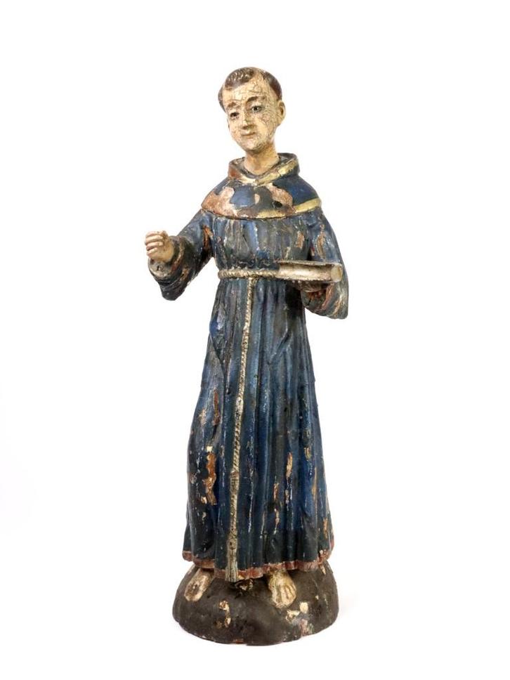 Santo Sint Antonius Heiligenbeeld, Antiek en Kunst, Antiek | Religieuze voorwerpen, Ophalen of Verzenden