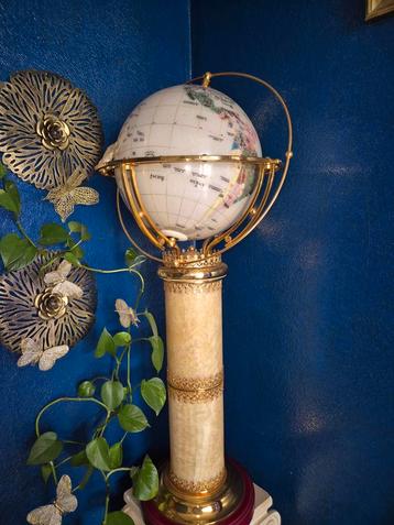 Decoration globe terrestre (lampe), Enlèvement, Lumineux, Comme neuf