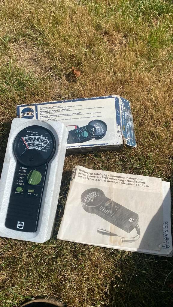 Optilux motor tester, “Pocket”., Auto diversen, Autogereedschap, Nieuw, Ophalen of Verzenden