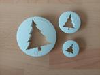 PME Kerstbomen Uitsteker Set/3, Comme neuf, Autres types, Enlèvement ou Envoi, Gâteaux, Tartes ou cupcakes