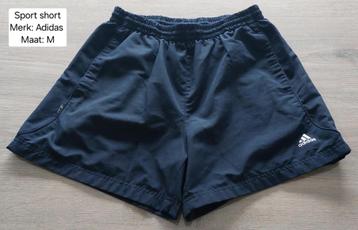 Sport short unisex: Adidas maat M (NIEUW) beschikbaar voor biedingen