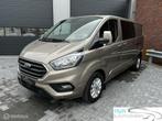 Ford Transit Custom 2.0 TDCI L2H1 170PK/2X SCHUIFDEUR/NAVI, Voorwielaandrijving, Stof, Zwart, 4 cilinders