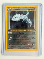 Steelix 1st Edition Holo – Neo Genesis 15/111 – Vintage, Hobby en Vrije tijd, Ophalen, Zo goed als nieuw, Losse kaart, Foil