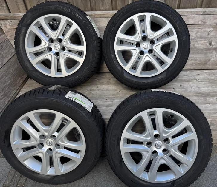 Nieuwe set orig Opel Astra K winterbanden design velgen TOP!, Auto-onderdelen, Banden en Velgen, Velg(en), Winterbanden, 16 inch