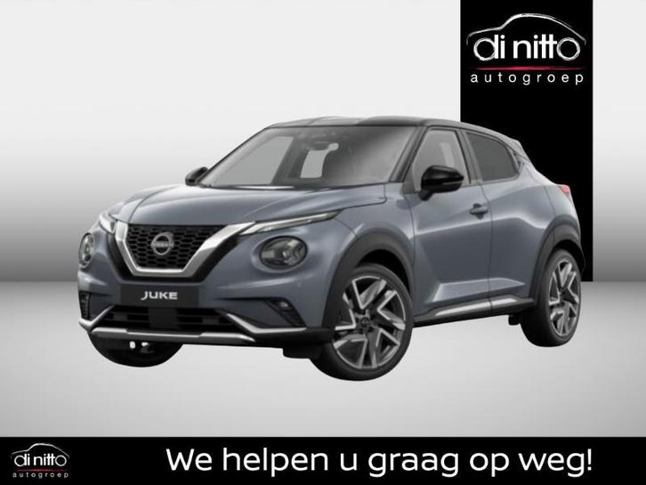Nissan Juke DIG-T 114 N-DESIGN 5-deurs 6MT, Auto's, Nissan, Bedrijf, Te koop, Juke, Benzine, SUV of Terreinwagen, 5 deurs, Automaat