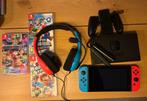 Nintendo switch met 3 mario spellen, Games en Spelcomputers, Ophalen of Verzenden, Zo goed als nieuw