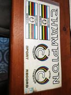 Vintage decals Champion, Ophalen of Verzenden, Zo goed als nieuw