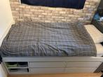 IKEA bed SLÄKT 90x200, Huis en Inrichting, Slaapkamer | Bedden, Ophalen, 90 cm, Eenpersoons, Wit