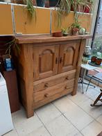 Massief houten kast - moet dringend weg, Antiek en Kunst, Antiek | Meubels | Kasten, Ophalen