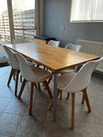 Keukentafel met stoelen, Ophalen, Gebruikt