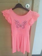 Oranje kleedje met vlinder maat 134, Enfants & Bébés, Vêtements enfant | Taille 134, Comme neuf, Enlèvement, Fille, C&A
