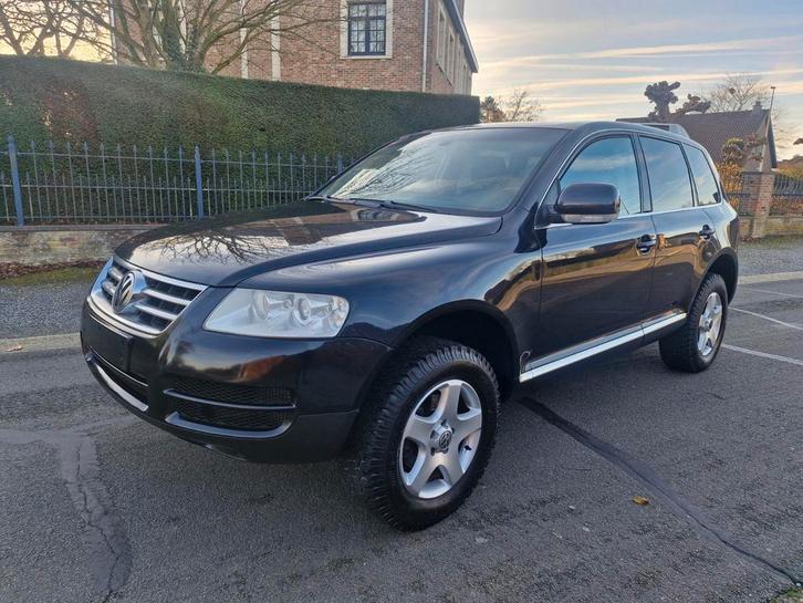 VW TOUAREQ 2.5TDI R5 LICHTEVRACHT 4WD BJ 2005 3500KG SLEEP, Auto's, Bestelwagens en Lichte vracht, Bedrijf, Te koop, 4x4, ABS