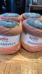 Katia Maracilla nr 504 lot 4 bollen patroon voor meisjekleed, Ophalen of Verzenden, Nieuw, Breien of Haken, Wol of Garen