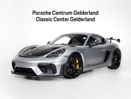 Porsche 718 Cayman GT4 RS, Auto's, Porsche, Bedrijf, Cruise Control, Lederen bekleding, Metaalkleur, Benzine, Coupé, Automaat