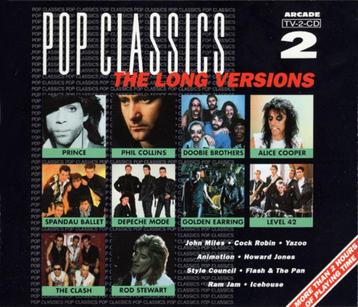 1627 - POP CLASSICS - THE LONG VERSIONS VOL.2 - 2CD - NIEUW beschikbaar voor biedingen