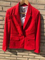 Blazer rouge en coton (taille S/M) NEUF, Vêtements | Femmes, Vestes & Costumes, Taille 36 (S), Rouge, Enlèvement ou Envoi, Manteau