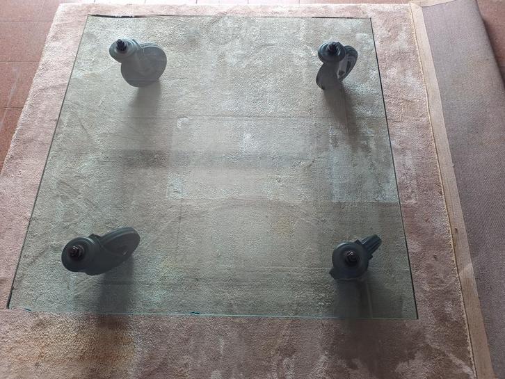 Tavola con ruote van Fontana Arte licht beschadigd, Huis en Inrichting, Tafels | Salontafels, Gebruikt, Minder dan 50 cm, 100 tot 150 cm