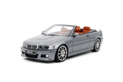 BMW E46 M3 Cabriolet Gris OT1006 OTTO 1/18 Neuve, Hobby & Loisirs créatifs, Voitures miniatures | 1:18, Neuf, Voiture, OttOMobile