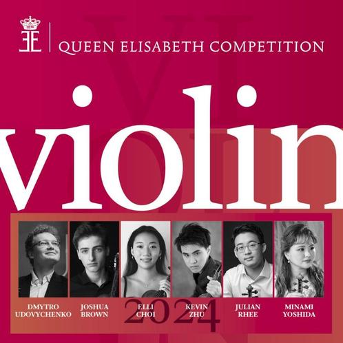 4CD Koningin Elisabethwedstrijd Viool 2024, Cd's en Dvd's, Cd's | Instrumentaal, Nieuw in verpakking, Ophalen of Verzenden