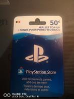 Carte Cadeau Sony 50 euros Neuve, Enlèvement ou Envoi, Neuf, Autres types, PlayStation 5