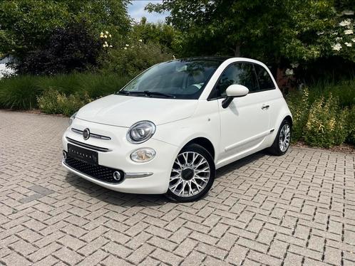 Fiat 500 1.2i • 2017/081.000km/Automaat - Gekeurd, Auto's, Fiat, Bedrijf, Te koop, Benzine, Euro 6, Coupé, 3 deurs, Automaat, Wit