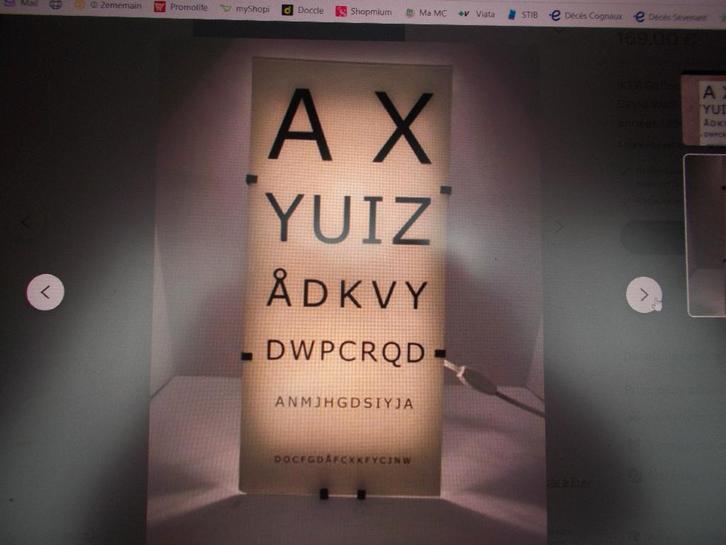 Applique murale GYLLEN 56 vintage., Maison & Meubles, Lampes | Appliques, Neuf, Verre, Métal, Enlèvement