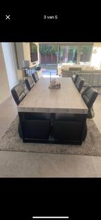 Eettafel met vitrine en tv kast, Huis en Inrichting, Ophalen, Zo goed als nieuw