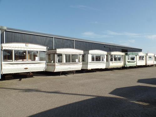 Diverse modellen Atlas stacaravans en chalets tot 6 personen, Caravans en Kamperen, Stacaravans, tot en met 6, Ophalen