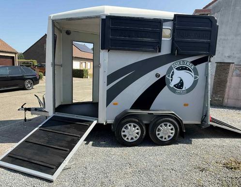 Equitrek apollo 2 nieuw trailer Demo ‼️, Dieren en Toebehoren, Paarden en Pony's | Trailers en Aanhangwagens, Nieuw, 2-paards trailer