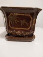 bloempot, Tuin en Terras, Ophalen, Gebruikt, Vierkant, Balkon