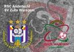 3 Tickets RSC Anderlecht – Zulte Waregem | Vak E15, Tickets en Kaartjes, Drie personen of meer