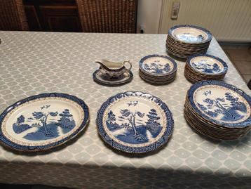 Oud Engels servies 1950 Real Old Willow  beschikbaar voor biedingen