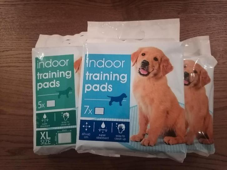 Puppy training pads (20) 60x60 en 60x90cm, Dieren en Toebehoren, Honden-accessoires, Nieuw, Ophalen of Verzenden