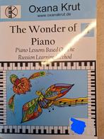 "The wonder of piano" boek voor muziekschool, Boeken, Ophalen of Verzenden, Zo goed als nieuw