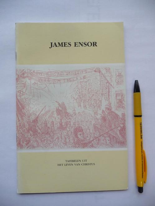 JAMES ENSOR, KUNSTBOEK EXPO MUS.L.DE SMET, Boeken, Kunst en Cultuur | Beeldend, Zo goed als nieuw, Schilder- en Tekenkunst, Ophalen of Verzenden
