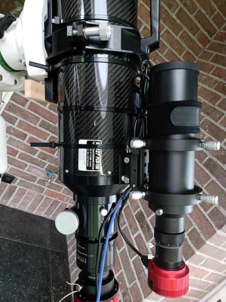 Telescoop ES 127mm astrofotografie, Audio, Tv en Foto, Optische apparatuur | Telescopen, Zo goed als nieuw, Lenzentelescoop (refractor)
