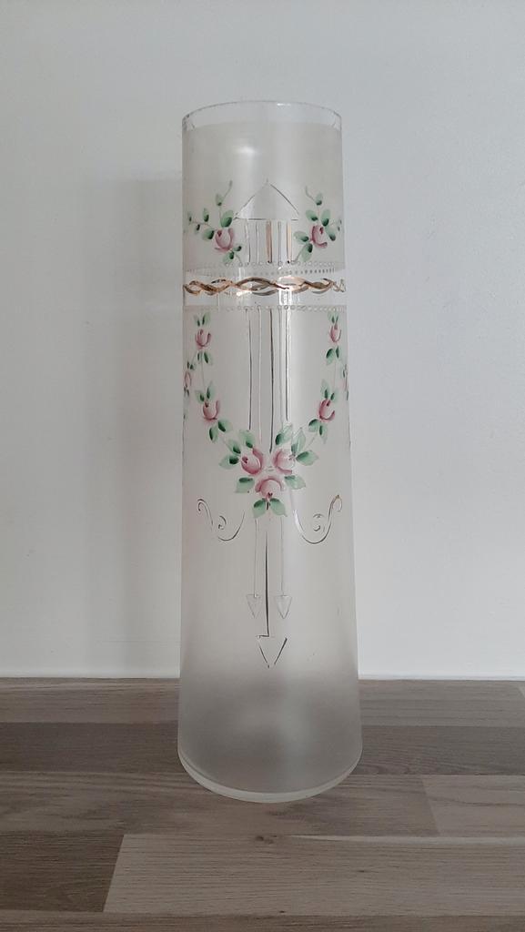 Art nouveau vaas begin 20e eeuw Legras, Huis en Inrichting, Woonaccessoires | Vazen, Zo goed als nieuw, Minder dan 50 cm, Glas