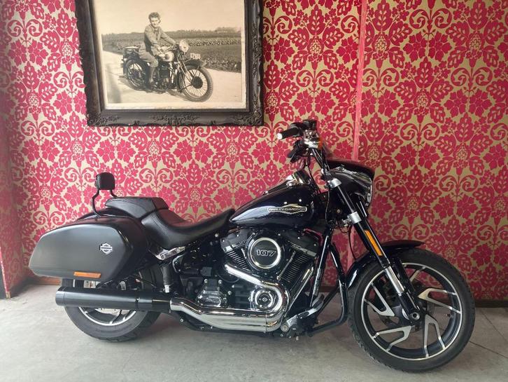 Harley Davidson sport glide met garantie, Motoren, Motoren | Harley-Davidson, Bedrijf, Chopper, meer dan 35 kW, 2 cilinders, Ophalen