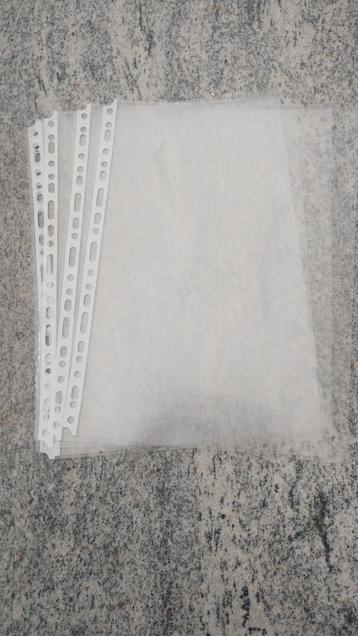 Chemises A4 en plastique, Enlèvement ou Envoi, Utilisé