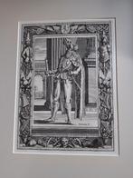 Portrait de Diderik II– gravure originale 16e/17e siècle, Enlèvement ou Envoi