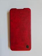 Nillkin rood lederen hoesje voor Samsung S23, Ophalen of Verzenden