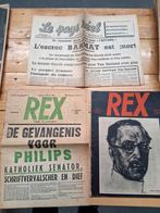 Lot REX 3x, Verzamelen, Militaria | Tweede Wereldoorlog, Ophalen of Verzenden