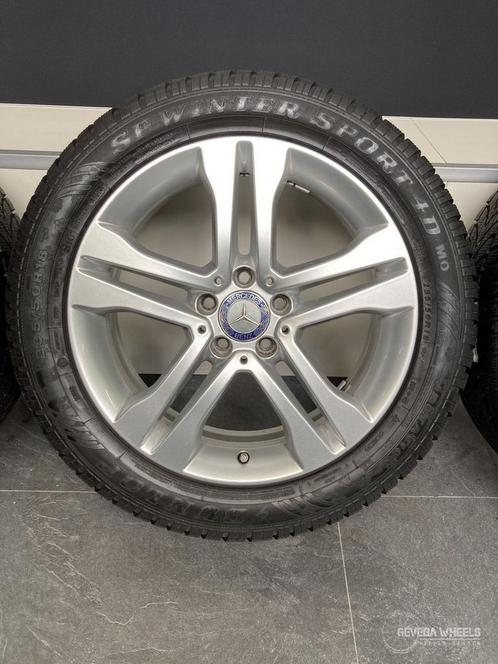 18” originele Mercedes GLA W156 velgen + winterbanden 5x112, Auto-onderdelen, Banden en Velgen, Banden en Velgen, Winterbanden
